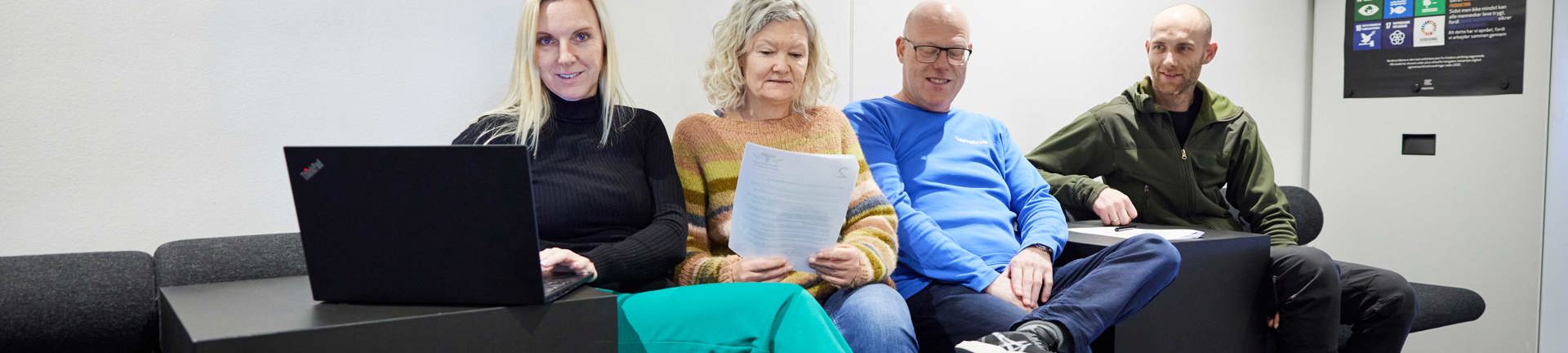 Kursister arbejder med verdensmål og ledelse