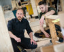 Tømrer i arbejde