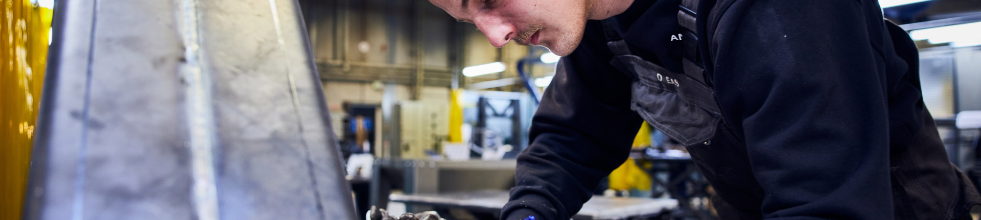 Lagermedarbejder i arbejde