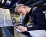 Lagermedarbejder i arbejde